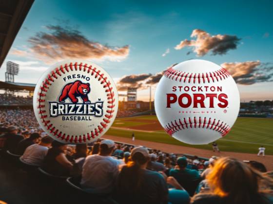 Stockton Ports vs. Fresno Grizzlies